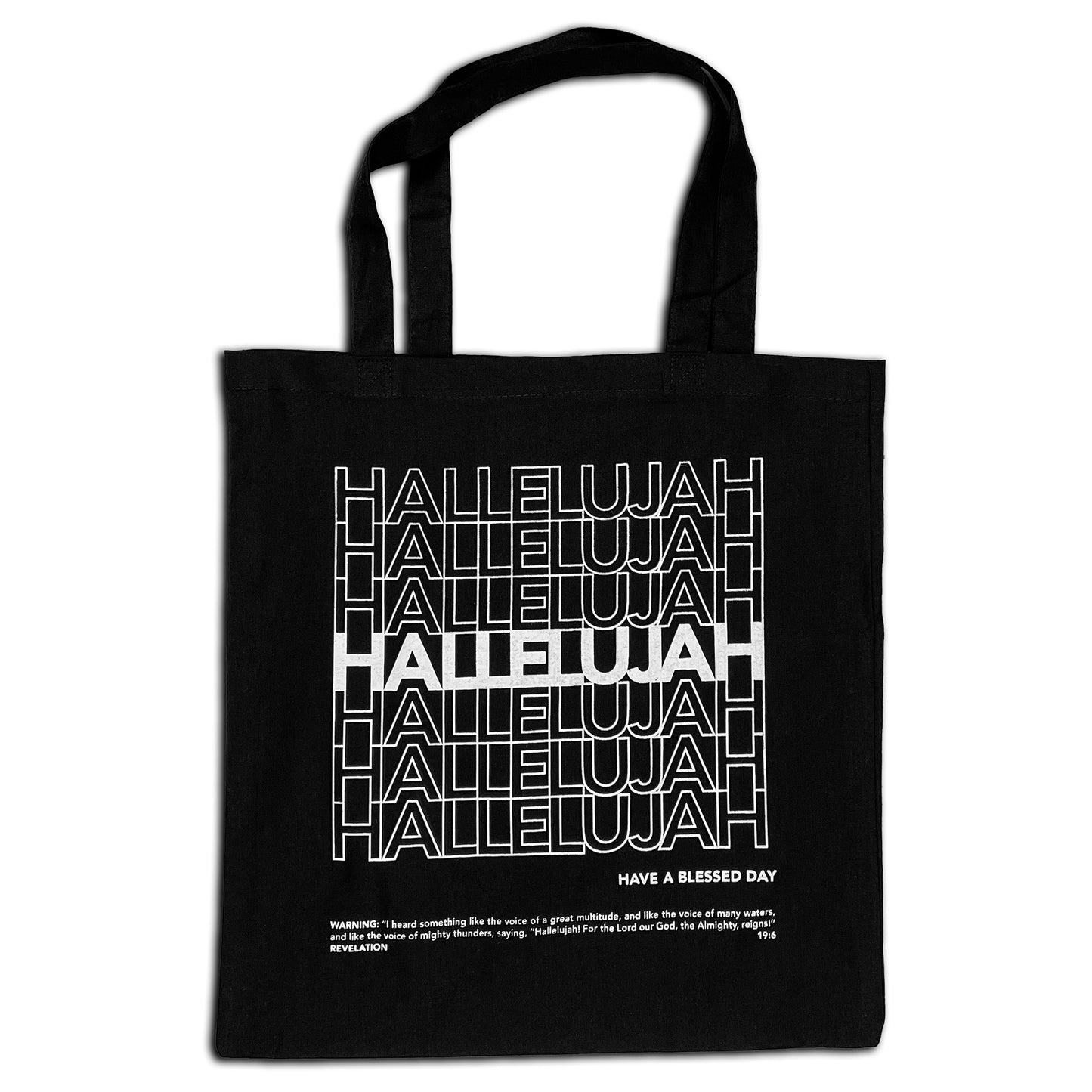 Hallelujah Canvas Tote Bag