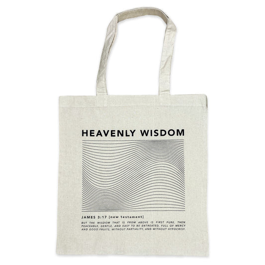 Heavenly Wisdom Canvas Tote Bag