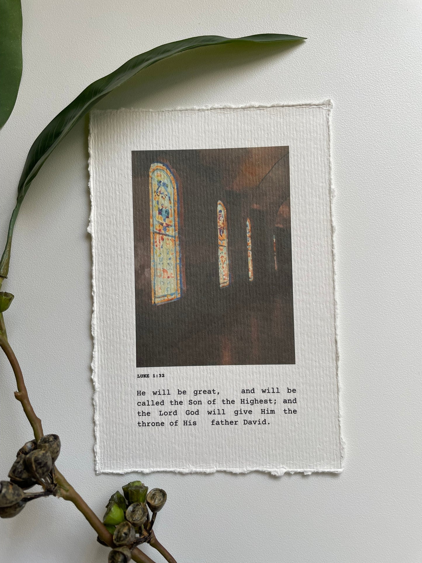 Luke 1:32 Print